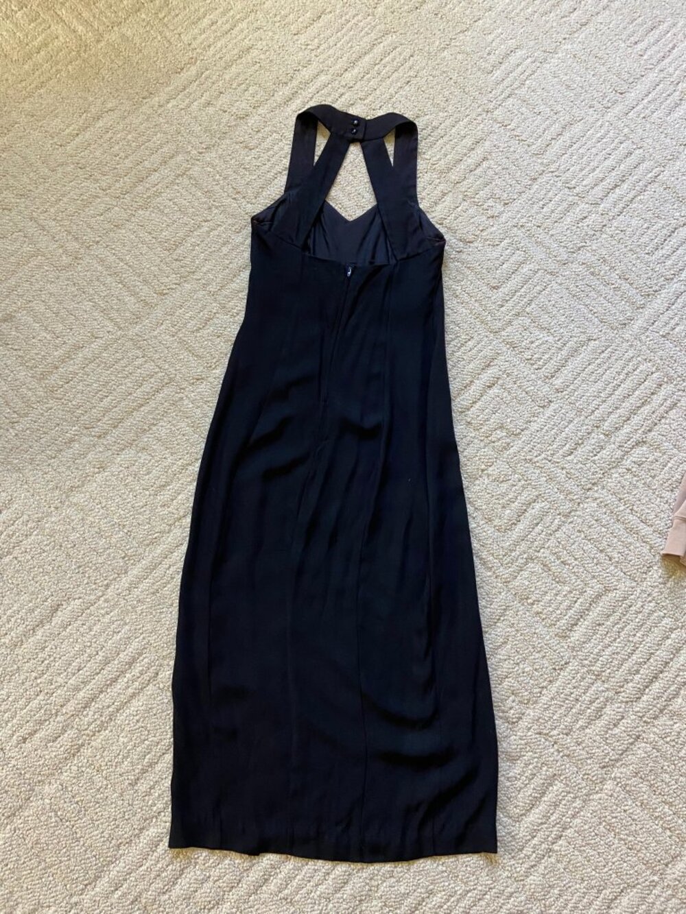 Vintage Y2k Jump Apparel Black Cocktail Dress Size 8